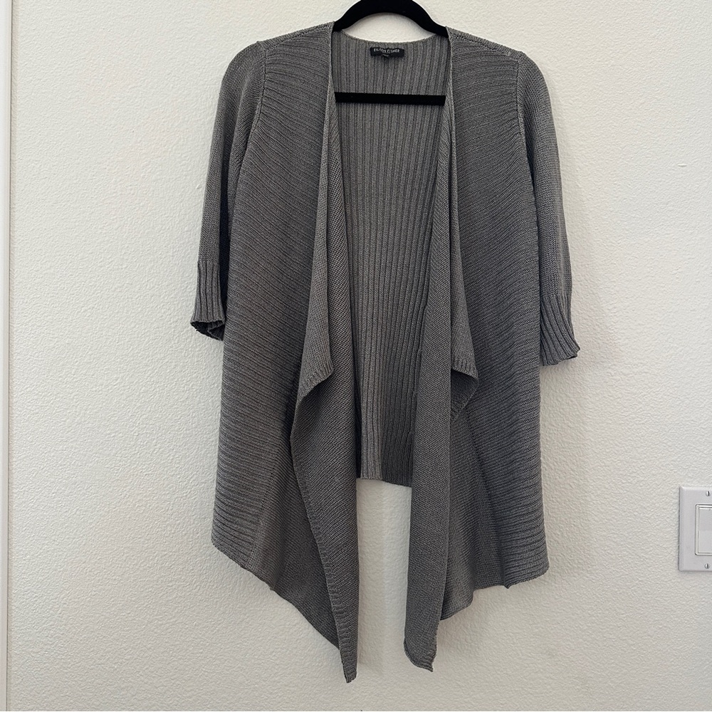 Eileen Fisher Open Front Women's Cardigan Sweater